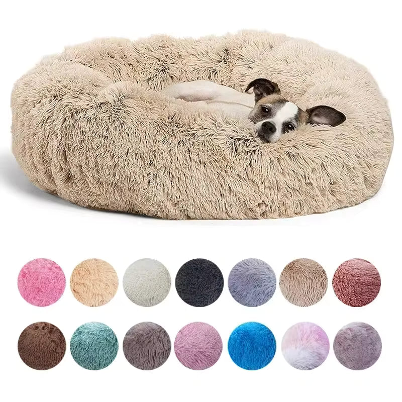 Calming Pet Bed (Round Plush)