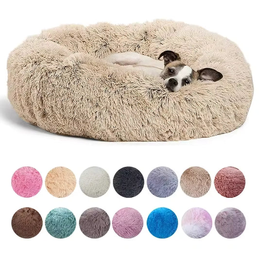Calming Pet Bed (Round Plush)